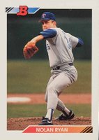 1992 Bowman #222 Nolan Ryan Baseball Card