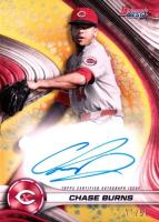 2024 Bowman's Best Best of 2024 Autographs #B24CB Chase Burns Gold Refractor Baseball Card