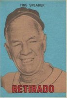 1967 Venezuela Topps #156 Tris Speaker Baseball Card