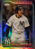 2024 Topps Chrome Update #USC1 Juan Soto Refractor Baseball Card