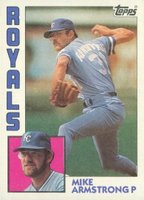 1984 Topps #417 Mike Armstrong Baseball Card