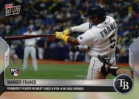 2022 Topps Now #12 Wander Franco Baseball Card