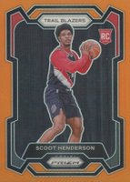 2023 Panini Prizm #141 Scoot Henderson Orange Basketball Card