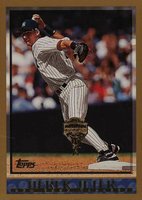 1998 Topps #160 Derek Jeter Diamondbacks Inaugural Baseball Card