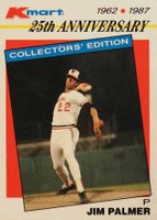 1987 K-Mart #17 Jim Palmer Baseball Card