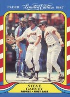 1987 Fleer Limited Edition #16 Steve Garvey Baseball Card