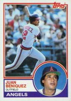 1983 Topps #678 Juan Beniquez Baseball Card