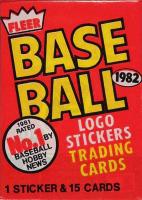1982 Fleer #WP Wax Pack Baseball Card