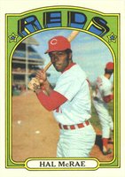 1972 Topps #291 Hal McRae Baseball Card