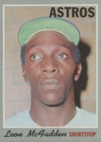 1970 Topps #672 Leon McFadden Baseball Card