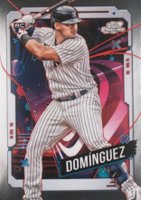 2024 Topps Chrome Cosmic #89 Jasson Dominguez Baseball Card