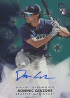 2024 Topps Baseball Stars Autographs #BSADCA Dominic Canzone Series 2-Black Baseball Card