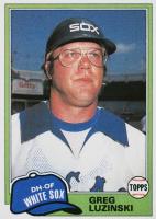 1981 Topps #796 Greg Luzinski Traded Baseball Card