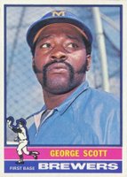 1976 Topps #15 George Scott Baseball Card