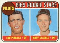 1969 Topps #394 Pilots Rookies Baseball Card