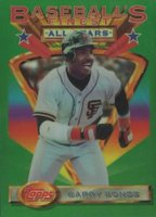 1993 Finest #103 Barry Bonds Refractor Baseball Card