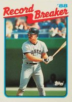 1989 Topps Tiffany #2 Wade Boggs Baseball Card