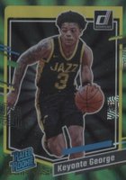 2023 Panini Donruss #244 Keyonte George Green Holo Laser Basketball Card