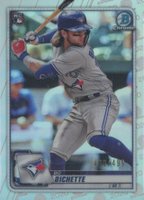 2020 Bowman Chrome #50 Bo Bichette Refractor Baseball Card
