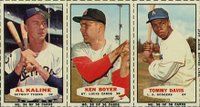 1964 Bazooka Panel # Kaline/Boyer/Davis Baseball Card