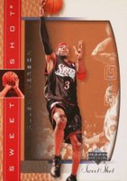 2003 Upper Deck Sweet Shot #62 Allen Iverson Basketball Card