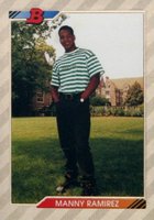 1992 Bowman #676 Manny Ramirez Foil Baseball Card