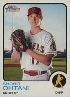 2022 Topps Heritage #150 Shohei Ohtani Player Icon Color Swap Baseball Card