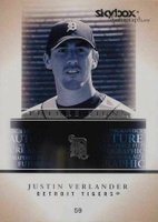 2005 Skybox Autographics Future Signs #16 Justin Verlander Baseball Card