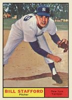 1961 Topps #213 Bill Stafford Baseball Card