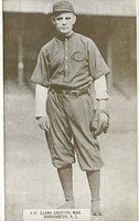 1913 Pinkerton Score/Photo/Postcard #419 Clark Griffith Blank Back Baseball Card