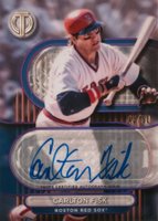 2024 Topps Tribute Tribute Autographs #TACF Carlton Fisk Purple Baseball Card