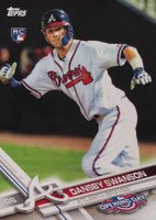 2017 Topps Opening Day #195 Dansby Swanson Baseball Card
