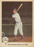 1959 Fleer Ted Williams #14 Outstanding Rookie of 1939 Baseball Card
