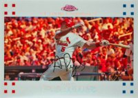 2007 Topps Chrome #63 Albert Pujols White Refractor Baseball Card