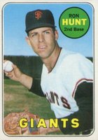 1969 Topps #664 Ron Hunt Baseball Card