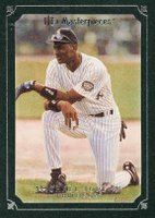 2007 Upper Deck Masterpieces #46 Michael Jordan Green Linen Baseball Card