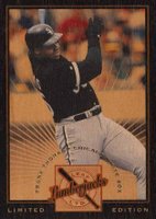 1996 Leaf Limited Lumberjacks #4 Frank Thomas Black Border Baseball Card