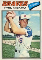 1977 O-Pee-Chee #43 Phil Niekro Baseball Card