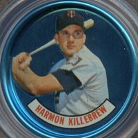 1965 Old London Coins # Harmon Killebrew Baseball Card