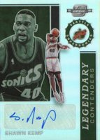 2019 Panini Contenders Optic Legendary Contenders Autographs #LCSKP Shawn Kemp Basketball Card