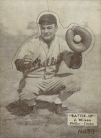 1934 Batter Up #38 Jimmie Wilson Baseball Card