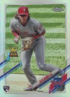 2021 Topps Complete Set #277 Alec Bohm Chrome Baseball Card