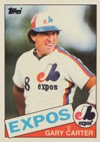 1985 Topps Tiffany #230 Gary Carter Baseball Card
