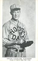 1900 Postcards & Trade # 1930 House of David Baseball Club-Grover Alexander Baseball Card