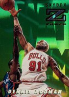 1996 Skybox Z-Force Swat Team #ST8 Dennis Rodman Basketball Card