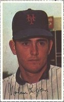 1971 Dell Today's Team Stamps # Nolan Ryan Baseball Card