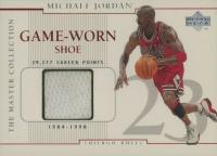 1999 Game Uniform #MJGS1 Michael Jordan Shoes Basketball Card