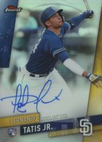 2019 Finest Autographs #FA-FTJ Fernando Tatis Jr. Baseball Card