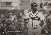 2023 Topps Black and White #53 Michael Harris II Baseball Card