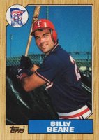 1987 Topps Tiffany #114 Billy Beane Baseball Card